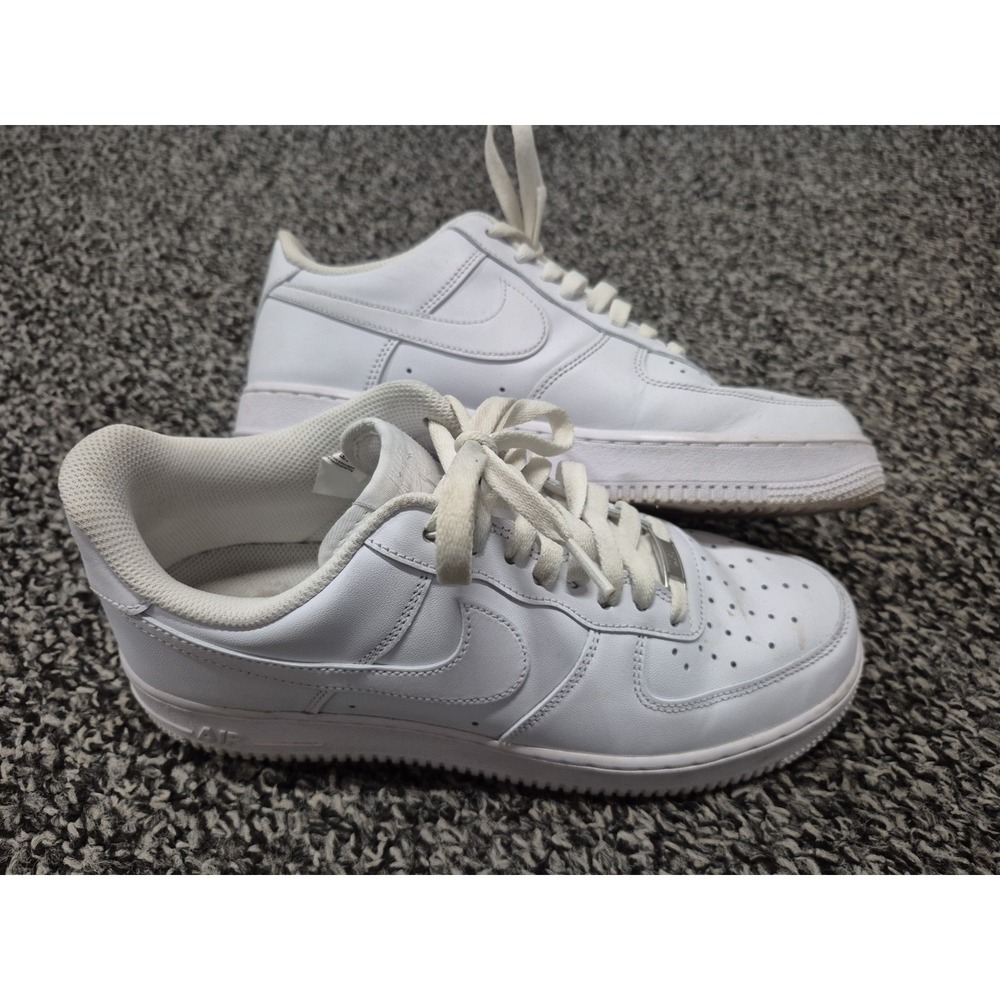 Nike Air Force One Men's White Shoes Size 9 CW2288-111‎